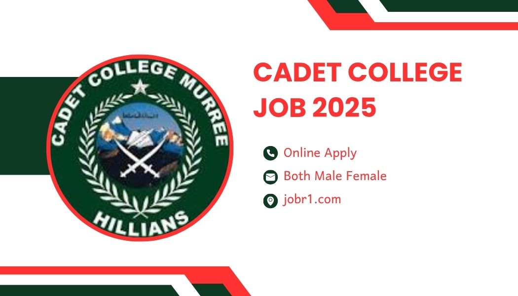 Cadet College Job 2025