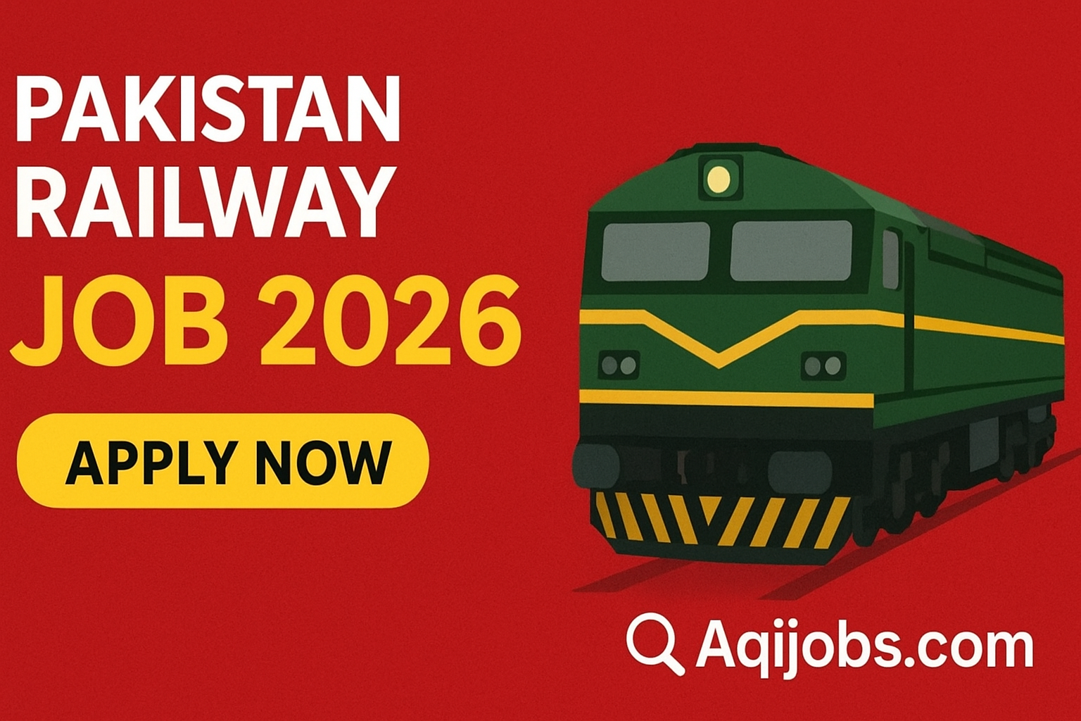 Pakistan Railway Job 2026 Join Now