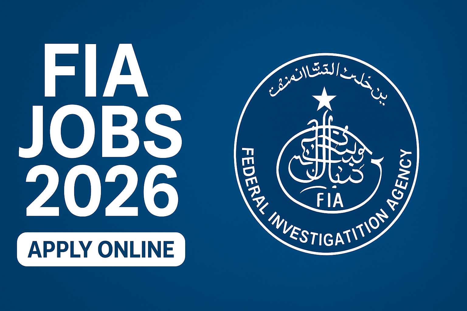 FIA Job 2026 Join Now