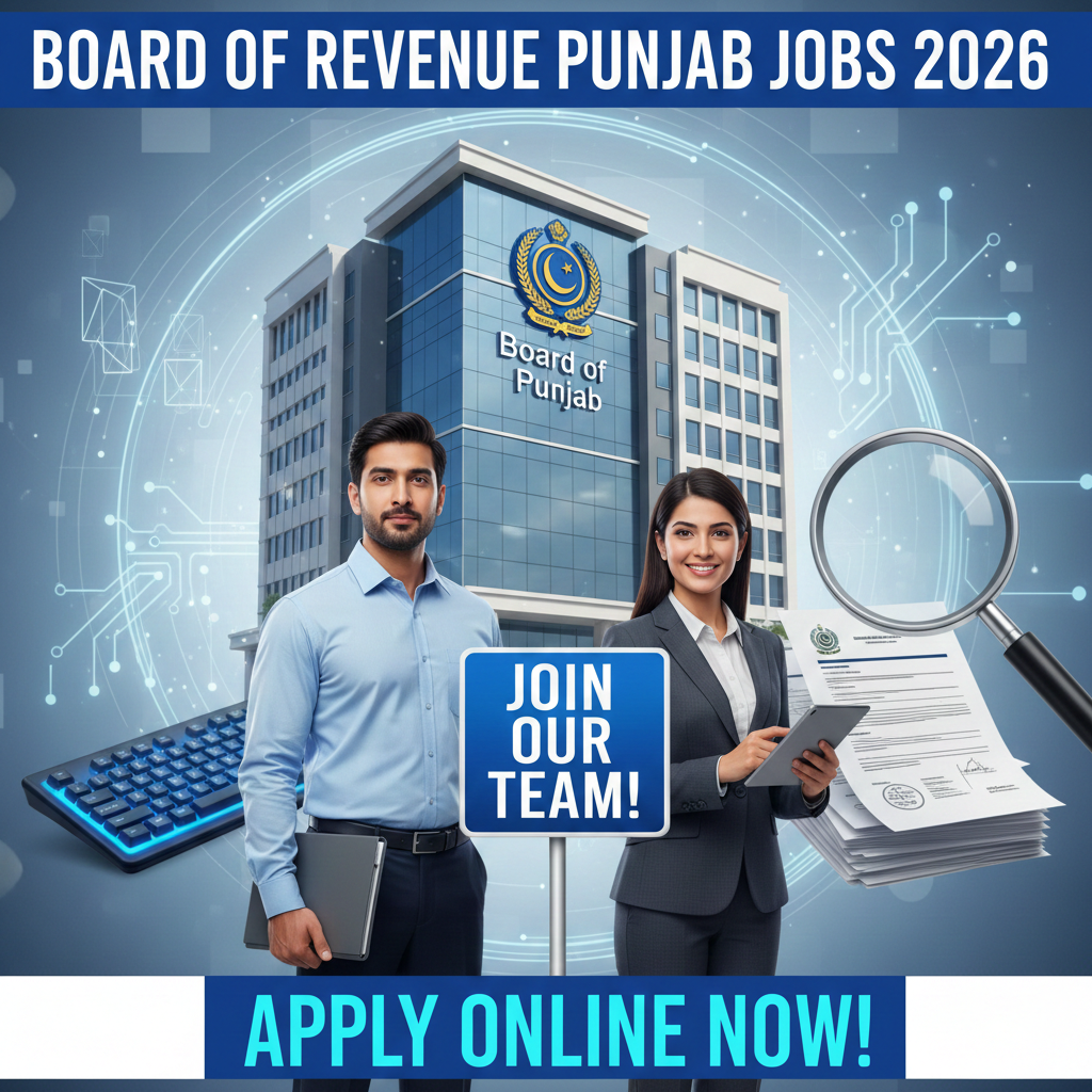 Board Of Revenue Punjab Job 2026 Join Now