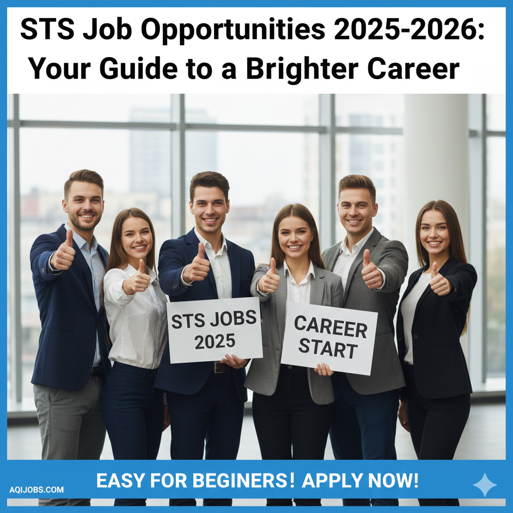 STS Job 2026 Join Now